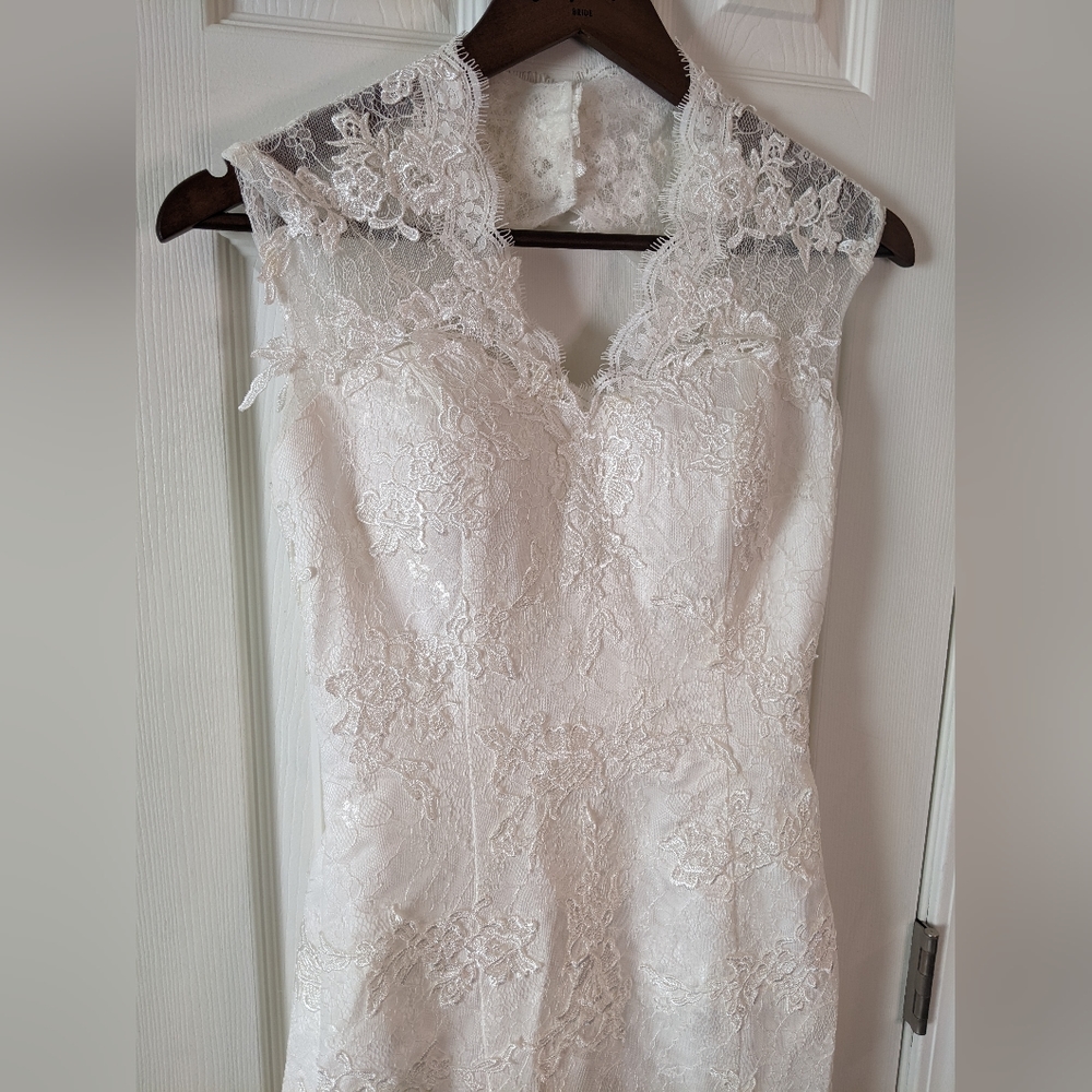 Ivory Anya Wedding Dress Size 2 - Picture 4 of 8